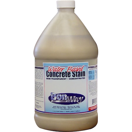 Bonway Bon 32-854 Concrete Stain, Terra Cotta, 1 Gal 32-854